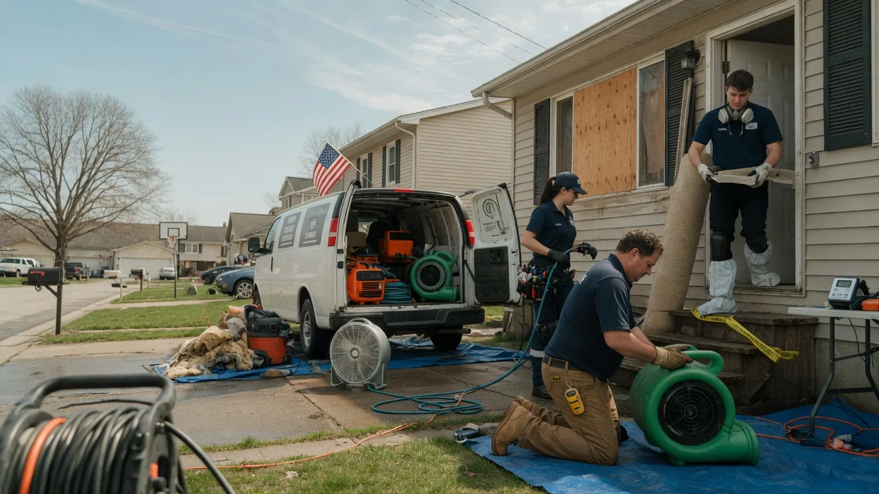 Water Damage Restoration in Kingman, KS near me